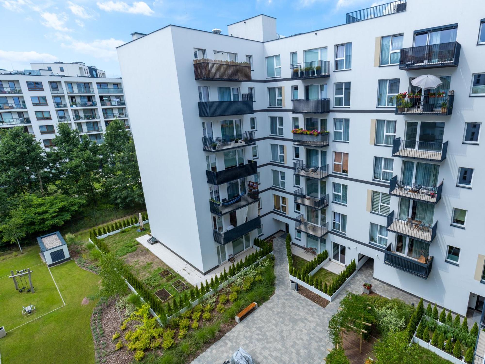 Vip Apart Bielany Przy Metrze Warszawa Exteriör bild